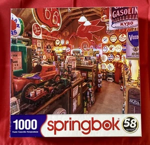 ROUTE 66 - 1000 Piece Jigsaw Puzzle 24" x 30" Springbok 2021 - Picture 1 of 7