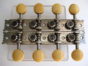 Vintage 1920's Martin Lyra Bruno Gibson Mandolin Tuners Set for Project Upgrade - Picture 1 of 14