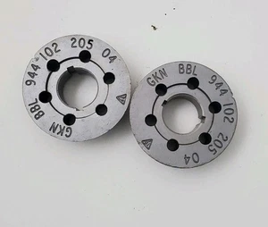 2- gears cogs Steampunk Art Makers industrial heavy metal steel decor design  - Picture 1 of 7