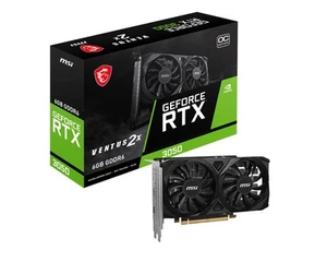 MSI VENTUS GeForce RTX 3050 2X E 6G OC NVIDIA 6 GB GDDR6 - V812-055R - Picture 1 of 5