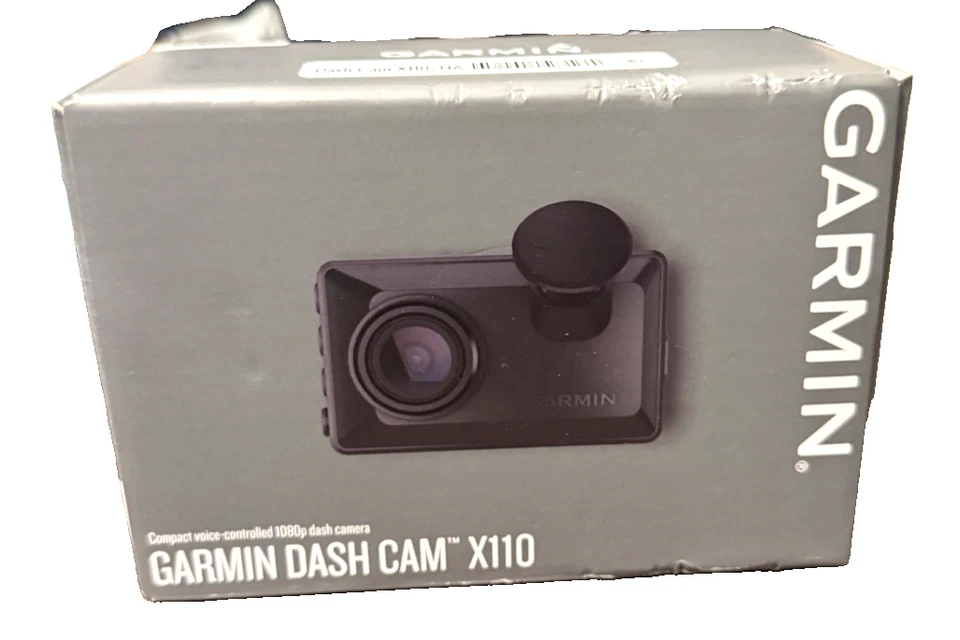Garmin Dash Cam X110 Compact 1080p HD w/ 2 Year Accessories Bundle