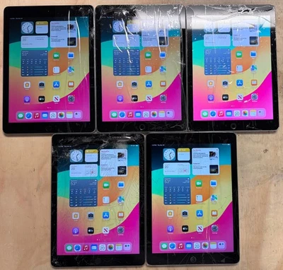 LOT of 10 Apple iPad 6th Gen. 32GB 9.7in - Please Read ID112025C - Image 1 of 4