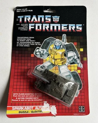 Original Hasbro Transformers - Sparkabot Guzzle - 1988- Original French Box . - Photo 1/4