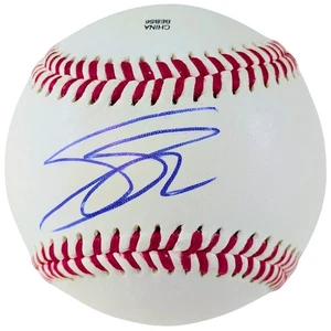 Béisbol firmado por Scott Schebler Rawlings Cincinnati Reds foto exacta prueba certificado de autenticidad - Imagen 1 de 8
