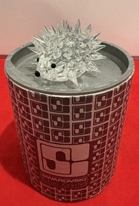 Estatuilla de cristal pequeña vintage Swarovski Hedgehog 7630 NR 45 - Imagen 1 de 5