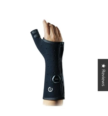 BRAND NEW: Exos Thumb Spica Fracture Brace with Boa, LEFT, BLK, SIZE LARGE - Image 1 of 2