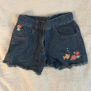 Gymboree Tropical Garden Line 2007 Denim Embroidered Shirts (Girl-Kid Size 8) - Picture 1 of 2