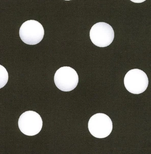 45" Dottie Black with with Dots by Moda fabrics 45008 18 ~By The Yard - Picture 1 of 1