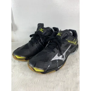 Mizuno Wave Lightning Z3 Black Volleyball Shoes Women’s Athletic Size 11.5 - Picture 1 of 8