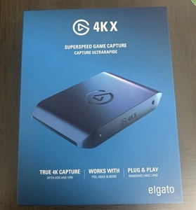 Elgato 4K X Capture do 4K144 z ultra niskim opóźnieniem Nowy zapieczętowany - Zdjęcie 1 z 5