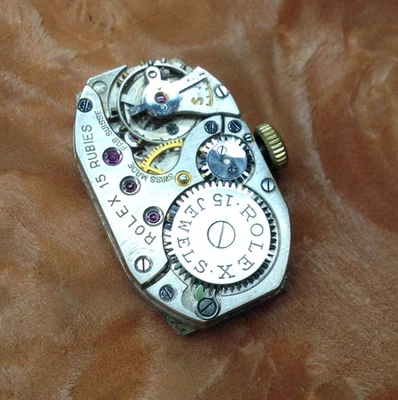 ROLEX mechanical watch movement - 15 Jewels - Art deco - Restoration - Image 1 of 4
