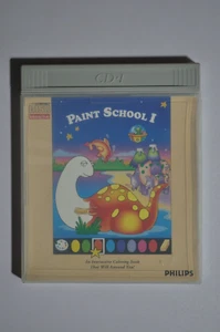 Philips CDi / CD-i Game Retro - Paint School 1 (kids title) - Picture 1 of 3
