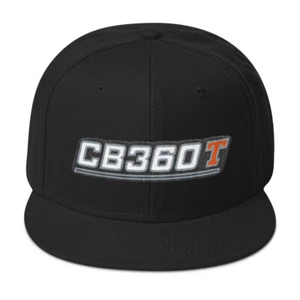 Honda CB360T Embroidered Snapback Hat 1975-1976 - Picture 1 of 7