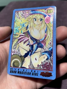 Dark Magician Girl - Yugioh! - Secret Rare Holo Anime Waifu Card - Goddess ACG - Bild 1 von 3
