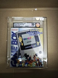 Gameboy Pokémon Limited Edition Silberne Neu VGA Game Boy Color Pokemon - Bild 1 von 7