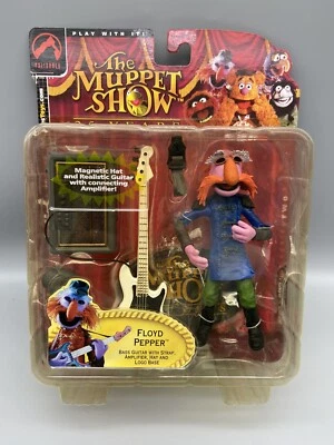Muppet Show 25 Años Electric Mayhem Band FLOYD PEPPER Variante Figura Muppets Foto 1 de 4