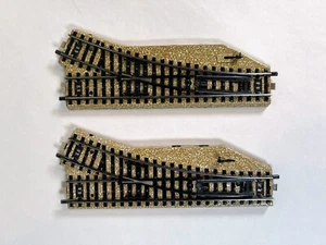 Märklin HO Scale "M" Track - 5221 Manual Turnout, Straight + Right Curve 1 LEFT! - Picture 1 of 2