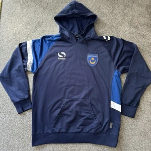 Portsmouth FC Sondico Pro Hoodie Men’s Size Large - VGC - Picture 1 of 8