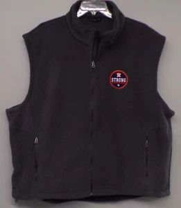 Houston Astros Mens Fleece Vest Houston Strong XS-6XL Colt 45s New - Picture 1 of 6