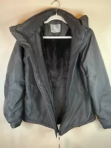 CAMEL CROWN Men's Winter Ski Snowboarding Jacket Waterproof Coat Size L Black - Picture 1 of 8