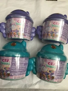 New Lot Of 4 Cry Babies Magic Tears Fantasy Winged House Series SEALED - Picture 1 of 2