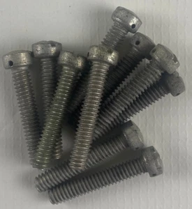 Drahtverriegelbare Schlitz Füllmaschine Maschine Schraube 1/4" x 1 1/2" - Menge 10 - Bild 1 von 5