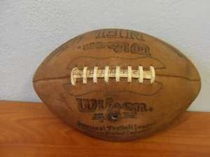 Vintage Official Leather Wilson Football Paul Tagliabue Commissioner NFL AFC NFC - Bild 1 von 14