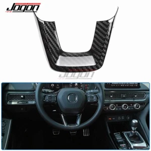 Interior Carbon Steering Wheel Bottom Decor Trim For Acura Integra A-Spec 2023+ - Picture 1 of 10