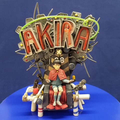 Akira and Throne Action Figure, Mcfarlane Toys 2001 Cover