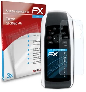 atFoliX 3x Película Protectora para Garmin GPSMap 78s transparente - Imagen 1 de 9