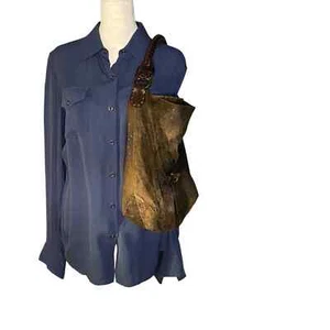 Henry Beguelin Manta M vintage Shoulder Bag - Picture 1 of 9