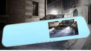Auto DVR Kamera Rückspiegel Auto Videorecorder mit Dual Objektiv - Bild 1 von 12
