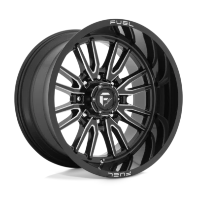 Llantas negras de 22 pulgadas Fuel Clash D761 Chevy GMC 2500 3500 camión 22x12 8x180 Foto 1 de 4