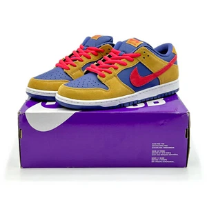 BQ6817-700 Nike SB Dunk Low Pro Wheat Purple Reverse Papa Bear Red (Herren) - Bild 1 von 9