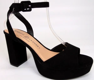 Chinese Laundry Theresa Platform Heels, Dress Sandal Women's Size 9.0 M, Black - Picture 1 of 14