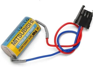 MR-BAT ER17330V/3.6V Mitsubishi A6BAT PLC Battery for FANUC CNC System Power  - Picture 1 of 7
