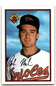 1989 Bowman Bob Melvin Baltimore Orioles #8