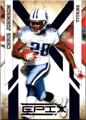2010 Panini Epix Chris Johnson Tennessee Titans #95 - Image 1 of 2