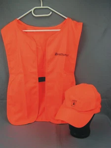 DEERHUNTER Sicherheit Jagd Set Signal Weste Hunting Jagd Cap Treibjagd Drückjagd - Bild 1 von 3