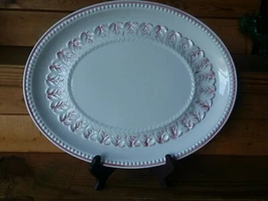 Vintage Italienisches Serviertablett ovaler Teller Shabby - Bild 1 von 8