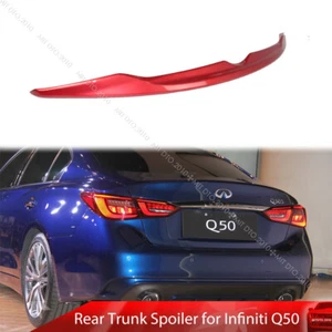 14-24 Fit For Infiniti Q50 Sport Sedan Painted #NBA OE Type Trunk Spoiler - Picture 1 of 6