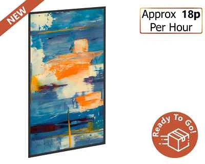 750w Smart Picture Panel Abstract Art App Control Thermostat Infrared Heater - Image 1 of 4