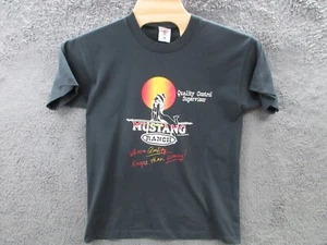 Vintage Mustang Ranch Quality Control Supervisor Brothel TShirt 1984 Men's Large - Picture 1 of 17