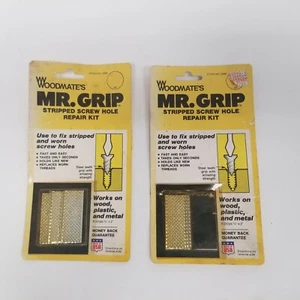 Woodmates Mr. Grip Stripped Screw Hole Repair Kit, 1 New, 1 Partial Open Pack - Picture 1 of 5