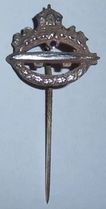 GERMAN - Mini, Imperial Navy, WW 1 Airship (Zeppelin) Pin Badge. - Picture 1 of 3