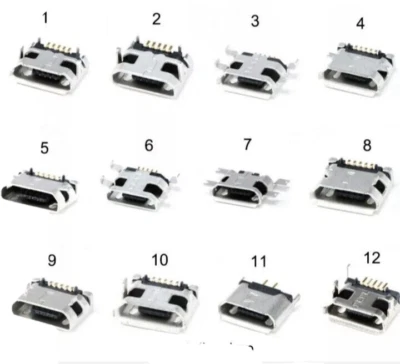 USB Buchse Stecker Micro Mini SMD Vertikale Weibliche Männlich 26 Modelle - Bild 1 von 4