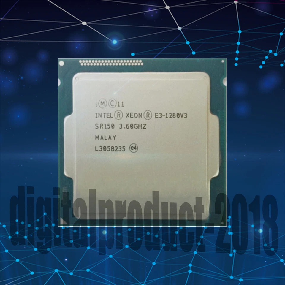 Intel Xeon E3-1280 V3 E3-1280V3 3.60GHz 8MB LGA1150 Processor - Image 1 of 1