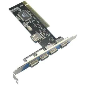 PCI USB card USB2.0 card PCI expansion card PCI to 4USB port VIA conversion card - Picture 1 of 1