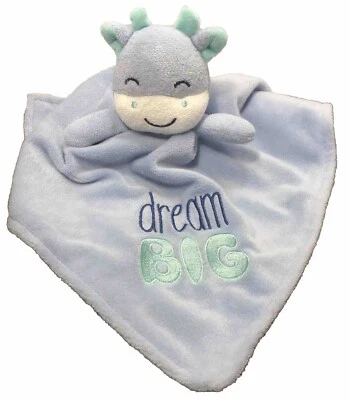 Плюшевое мягкое защитное одеяло Baby Starters Cow Lovey Dream a Little Dream погремушка - Изображение 1 из 4