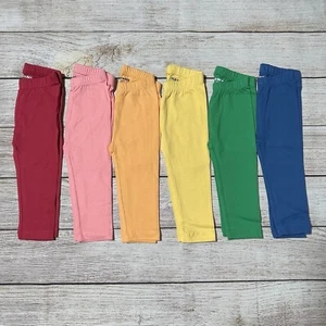 Baby Girl Lot Of Legging Size 12-18 Months. NWT! 6 Pairs, Full Length, Colorful - Picture 1 of 13